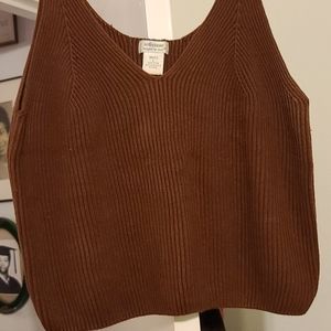 Sleeveless sweater